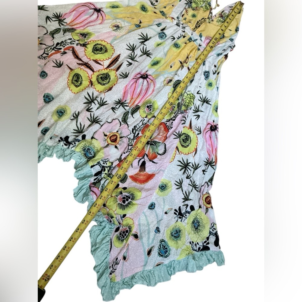 Anthropologie Yellow Floral Dress - Picture 14 of 15